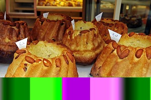 KOUGELHOPFS, BOULANGERIE, PATISSERIE VALS FRERES, STRASBOURG, BAS-RHIN (67), ALSACE, FRANCE 