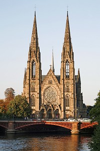 EGLISE SAINT-PAUL, STRASBOURG, BAS-RHIN (67), ALSACE, FRANCE 