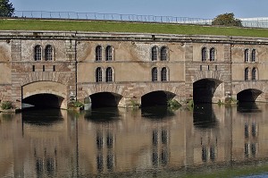 BARRAGE VAUBAN, STRASBOURG, BAS RHIN (67), ALSACE, FRANCE, EUROPE 