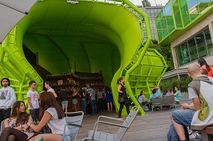 BAR DU WANDERLUST, CITE DE LA MODE ET DU DESIGN, LES DOCKS, 13EME ARRONDISSEMENT, PARIS, FRANCE 