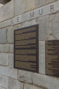 LE MEMORIAL DE LA SHOAH EST UN MUSEE CONSACRE A L'HISTOIRE DU GENOCIDE JUIF DURANT LA SECONDE GUERRE MONDIALE, PARIS (75), ILE-DE-FRANCE, FRANCE 