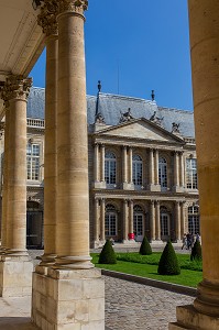 L'HOTEL DE SOUBISE EST LE SIEGE DES ARCHIVES NATIONALES, 3EME ARRONDISSEMENT, PARIS (75), ILE-DE-FRANCE, FRANCE 