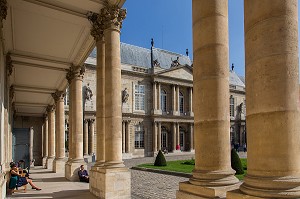 L'HOTEL DE SOUBISE EST LE SIEGE DES ARCHIVES NATIONALES, 3EME ARRONDISSEMENT, PARIS (75), ILE-DE-FRANCE, FRANCE 