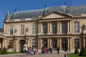 L'HOTEL DE SOUBISE EST LE SIEGE DES ARCHIVES NATIONALES, 3EME ARRONDISSEMENT, PARIS (75), ILE-DE-FRANCE, FRANCE 