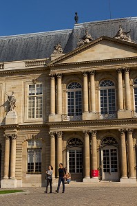 L'HOTEL DE SOUBISE EST LE SIEGE DES ARCHIVES NATIONALES, 3EME ARRONDISSEMENT, PARIS (75), ILE-DE-FRANCE, FRANCE 