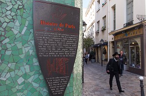 RUE DES ROSIERS, QUARTIER DU MARAIS JUIF, 4EME ARRONDISSEMENT, PARIS (75), ILE-DE-FRANCE, FRANCE 