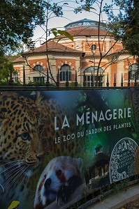 MENAGERIE DU JARDIN DES PLANTES, 5 EME ARRONDISSEMENT, PARIS (75), ILE-DE-FRANCE, FRANCE 