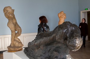 LA TERRE D'AUGUSTE RODIN. CREE EN 1916 A L'INITIATIVE D'AUGUSTE RODIN, LE MUSEE RODIN EST SITUE A L'HOTEL BIRON, HOTEL PARTICULIER DU 18 EME SIECLE, 7 EME ARRONDISSEMENT, PARIS (75), ILE-DE-FRANCE, FRANCE 