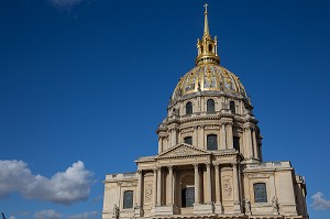 HOTEL NATIONAL DES INVALIDES, FONDE PAR LOUIS XIV EN 1670 POUR ACCUEILLIR LES SOLDATS INVALIDES, PARIS (75), ILE-DE-FRANCE, FRANCE 
