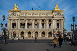 OPERA DE PARIS OU PALAIS GARNIER, 9 EME ARRONDISSEMENT, PARIS (75), ILE-DE-FRANCE, FRANCE 