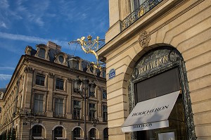BOUCHERON, JOAILLIER DE LUXE, PLACE VENDOME, PARIS, 1 ER ARRONDISSEMENT, PARIS (75), ILE-DE-FRANCE, FRANCE 