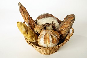 PANIERE DE PAINS, BOULANGERIE 'PLACE DES PAINS', LE HAVRE, SEINE-MARITIME (76), NORMANDIE, FRANCE