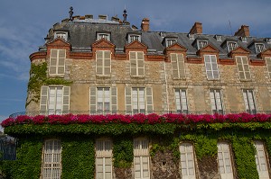 CHATEAU DE RAMBOUILLET, ANCIENNE RESIDENCE ROYALE, AUJOURD'HUI PROPRIETE DE L'ETAT FRANCAIS ET RESIDENCE PRESIDENTIELLE, RAMBOUILLET, YVELINES (78), ILE-DE-FRANCE, FRANCE 