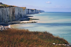VUE SUR LA BAIE, AULT, SOMME (80), PICARDIE, FRANCE 