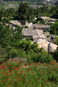 VILLAGE D'OPPEDE-LE-VIEUX, PARC NATUREL REGIONAL DU LUBERON, VAUCLUSE (84), FRANCE 