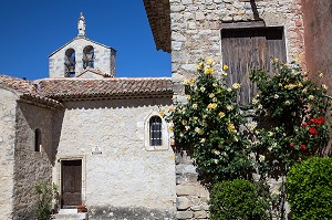 EGLISE DE VITROLLES EN LUBERON, PARC NATUREL REGIONAL DU LUBERON, VAUCLUSE (84), FRANCE 