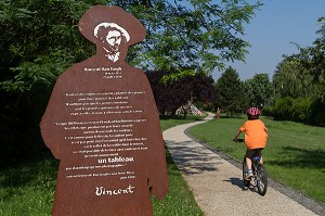 PROMENADE DES IMPRESSIONNISTES, MONTIGNY LES CORMEILLES, MONTIGNY LES CORMEILLES, VAL D'OISE (95), ILE-DE-FRANCE, FRANCE 