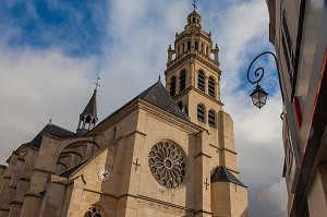 EGLISE SAINT MARTIN, L'ISLE ADAM, VAL D'OISE (95), ILE-DE-FRANCE, FRANCE 