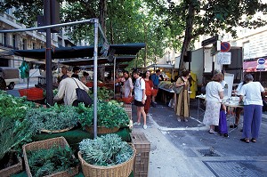 MARCHE BIOLOGIQUE, BOULEVARD RASPAIL, PARIS (75) 