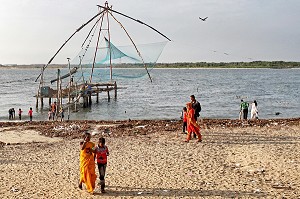 ILLUSTRATION SUR LE KERALA, EN INDE DU SUD, INDE, ASIE 