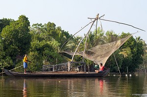 ILLUSTRATION SUR LE KERALA, EN INDE DU SUD, INDE, ASIE 