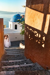 SANTORIN, JOYAU DES CYCLADES, GRECE 