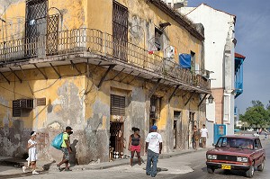 SCENE DE RUE, VIE QUOTIDIENNE, LA HAVANE, CUBA, CARAIBES 