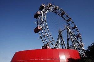 GRANDE ROUE, PRATER, PARC D'ATTRACTIONS PERMANENT, VIENNE, AUTRICHE 