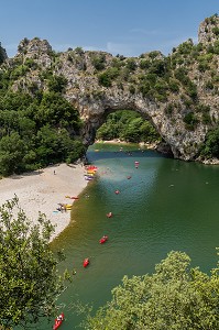 RESERVE NATURELLE DES GORGES DE L'ARDECHE, ARDECHE (07), RHONE ALPES, FRANCE 