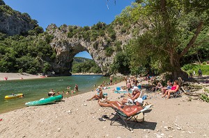 RESERVE NATURELLE DES GORGES DE L'ARDECHE, ARDECHE (07), RHONE ALPES, FRANCE 