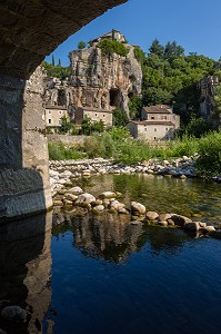 RESERVE NATURELLE DES GORGES DE L'ARDECHE, ARDECHE (07), RHONE ALPES, FRANCE 