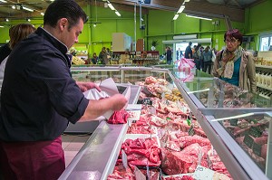 BIENVENUE A LA FERME, PRODUITS FERMIERS ET ARTISANAUX, CAEN, (14) CALVADOS, BASSE NORMANDIE, FRANCE 