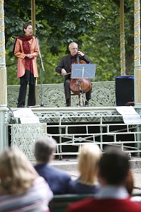 CONCERT DE MUSIQUE CLASSIQUE, PARC ROYAL DE BRUXELLES, BRUXELLES, BELGIQUE 