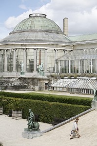 LES SERRES DU JARDIN BOTANIQUE, SALLE DE SPECTACLES DITE LE BOTANIQUE, BRUXELLES, BELGIQUE 