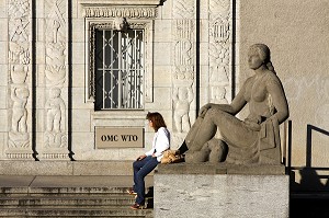 BUREAU DE L'ORGANISATION MONDIALE DU COMMERCE (OMC), GENEVE, SUISSE 