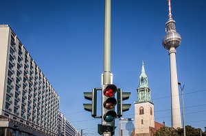 ILLUSTRATION VILLE DE BERLIN, ALLEMAGNE 