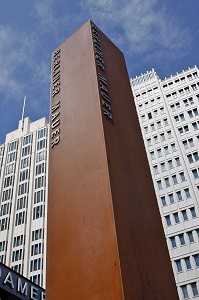 LIEU DE MEMOIRE DU MUR DE BERLIN, BERLINER MAUER, POTSDAMER PLATZ, BERLIN, ALLEMAGNE 