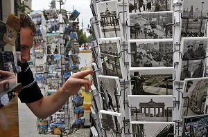 CARTES POSTALES DE BERLIN AVANT LA CHUTE DU MUR, BERLIN, ALLEMAGNE 