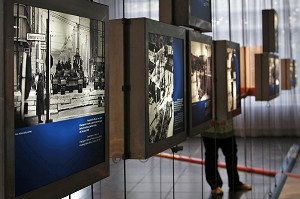 MEMORIAL DU MUR DE BERLIN, BERNAUER STRASSE, BERLIN, ALLEMAGNE 