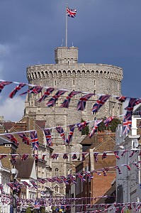 CHATEAU DE WINDSOR, BERKSHIRE, ANGLETERRE, GRANDE-BRETAGNE, ROYAUME-UNI 