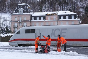 CANTON DE BERNE EN HIVER, SUISSE 