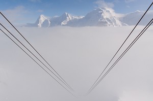 CANTON DE BERNE EN HIVER, SUISSE 