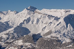 CANTON DE BERNE EN HIVER, SUISSE 