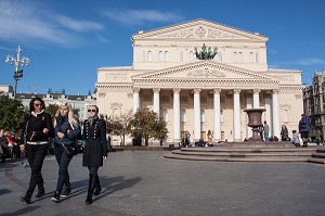 THEATRE DU BOLCHOI, MOSCOU, CAPITALE DE LA RUSSIE 