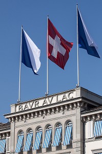 ILLUSTRATION SUISSE, PARADIS FISCAL, ZURICH, SUISSE 