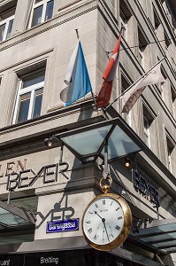 ILLUSTRATION SUISSE, PARADIS FISCAL, ZURICH, SUISSE 