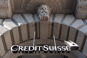 ILLUSTRATION SUISSE, PARADIS FISCAL, ZURICH, SUISSE 