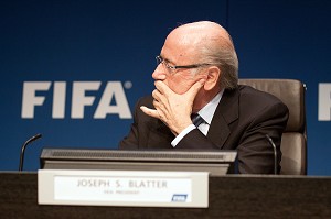 JOSEPH SEP BLATTER, PRESIDENT DE LA FIFA 
