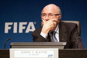 JOSEPH SEP BLATTER, PRESIDENT DE LA FIFA 