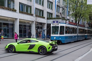 VILLE DE ZURICH, CANTON DE ZURICH, SUISSE 